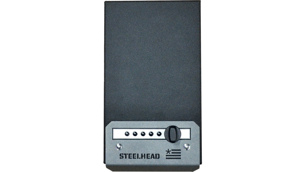 Steelhead Outdoors Small Fast Access Pistol Box, Black, Small, SLB-6511C