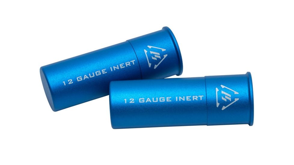 Strike Industries Aluminum Dummy Round 12 gauge - 2PCS/PK, Blue, One Size, 708747548389