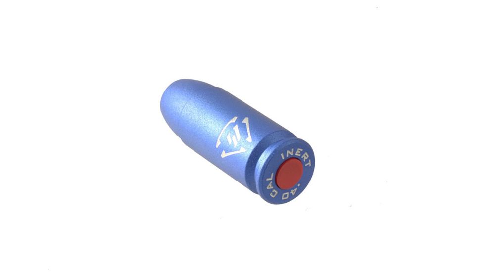 Strike Industries Aluminum Dummy Round .40 cal - 5PCS/PK, Blue, One Size, 708747548464