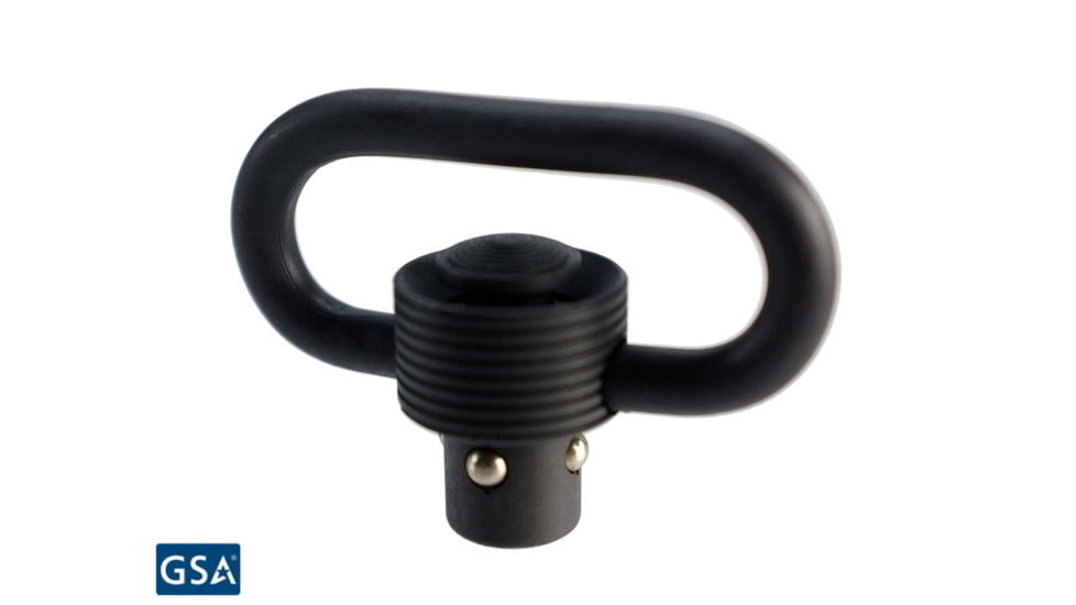 Strike Industries Dura Mount Series Sling Mount Adapter, Quick Detach Sling Swivel, Black SI-QDSS