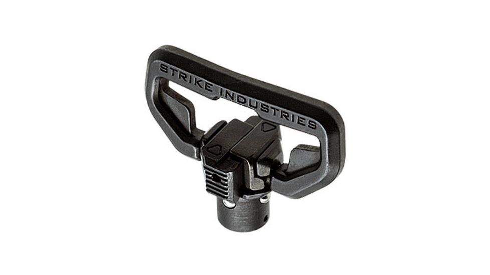 Strike Industries Quick Detach Sling Swivel Loop, Standard, Black, One Size, 793811763164