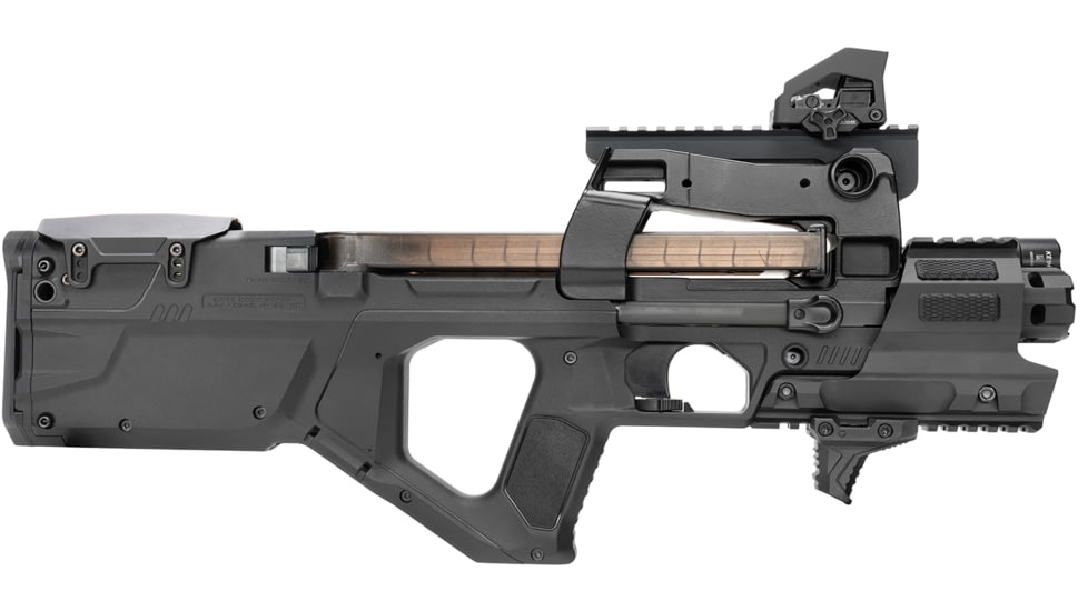 Strike Industries FN PS90 Modular Polymer Rifle Stock, Ambidextrous, Black, SI-SMC-90-KIT-BK 