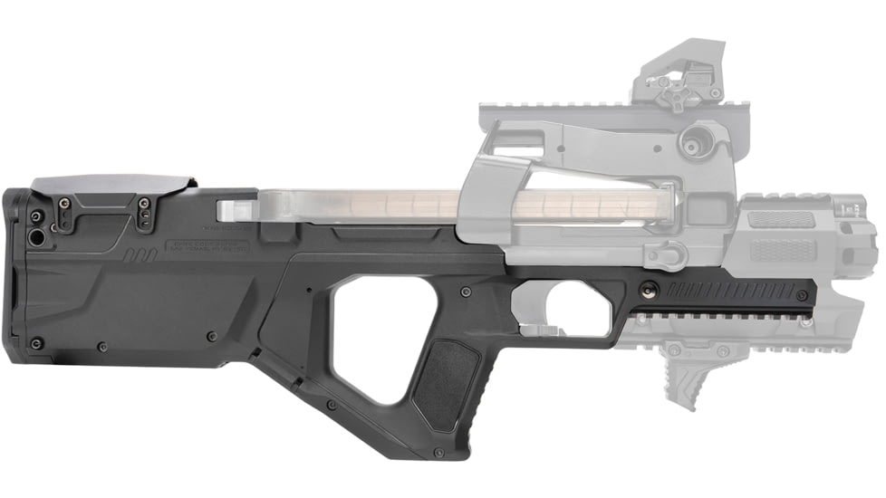 Strike Industries FN PS90 Modular Polymer Rifle Stock, Ambidextrous, Black, SI-SMC-90-KIT-BK 