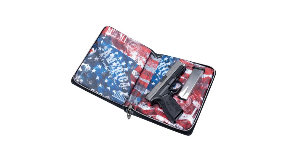 Subtle Patriot Covert Pistol Planner, Black, 14 x 12 x 6, SPGU19107