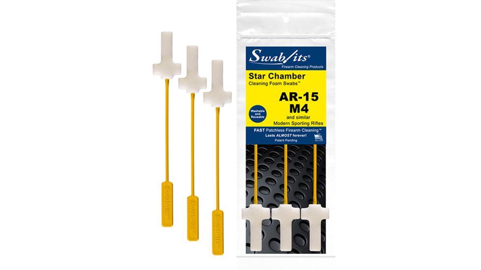 Swab-Its Star Chamber Cleaning Foam for AR15, 435556122