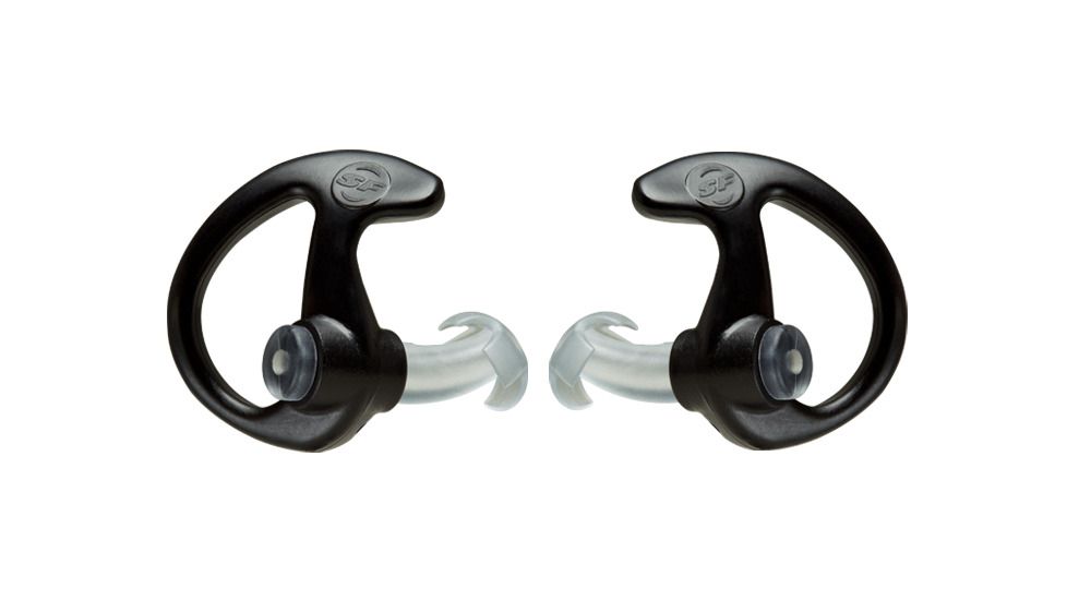 Surefire EP2 CommEar Boost Radio Earpieces EP2-BK-LM2 Left MED,2 Pack