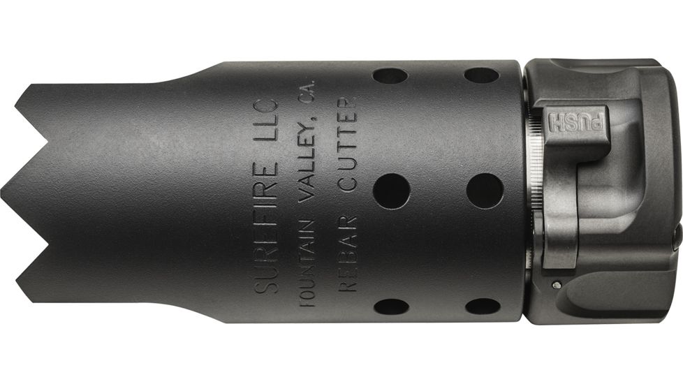 SureFire Reinforcement Bar Cutter For Warcomp-556-Ctn-1/2-28, Black, RBC-556-CTN-BK