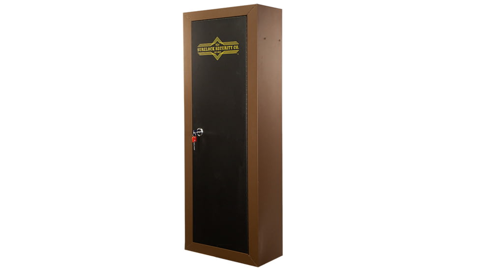 Surelock Security Combat 10 Gun Cabinet SLS-11, Mocha/ Black, 36000010