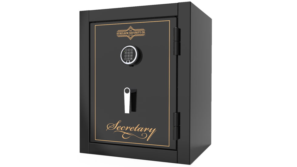 Surelock Security Secretary Office Safe 30in, Gloss Black, 37000130