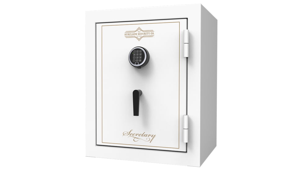 Surelock Security Secretary Office Safe 30in, White, 37000030