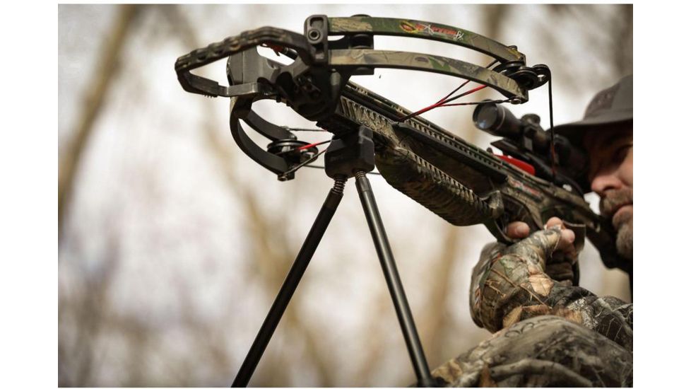 Swagger Stalker QD42 Bipod, Black, SWAG-ST-QD42