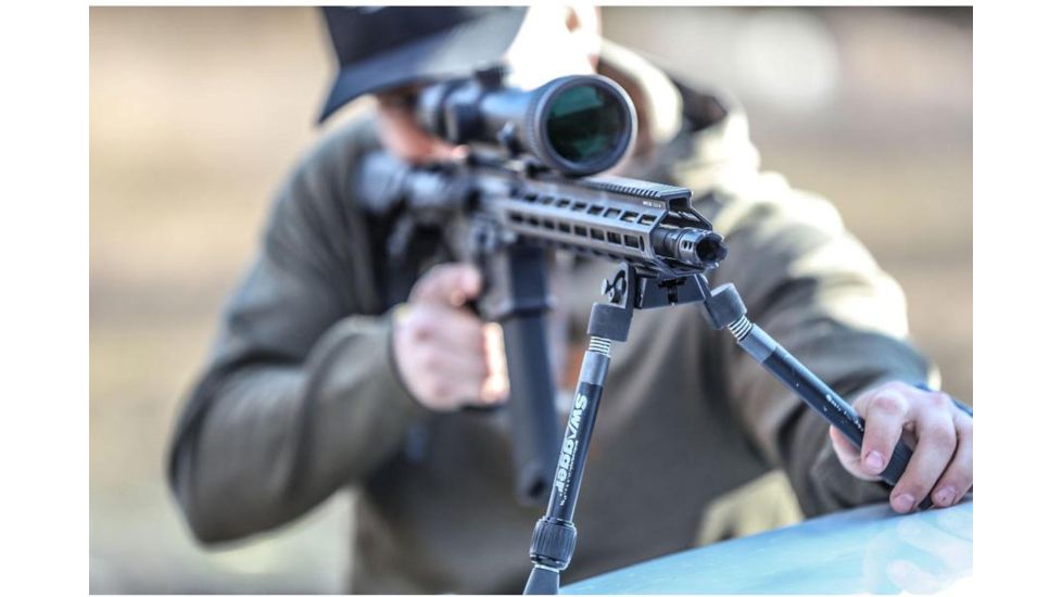 Swagger SteelBanger Basic Bipod, Black, SWAG-BP-TSB9, EDEMO2