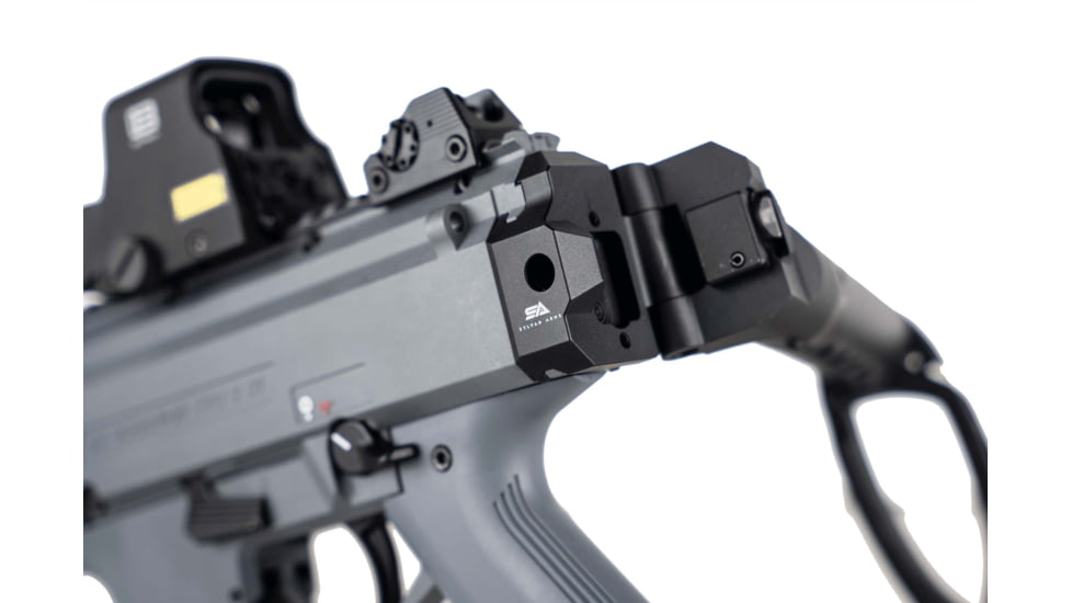 Sylvan Arms Gen2 CZ Folding Stock Adapter, Black, CZS100-V2