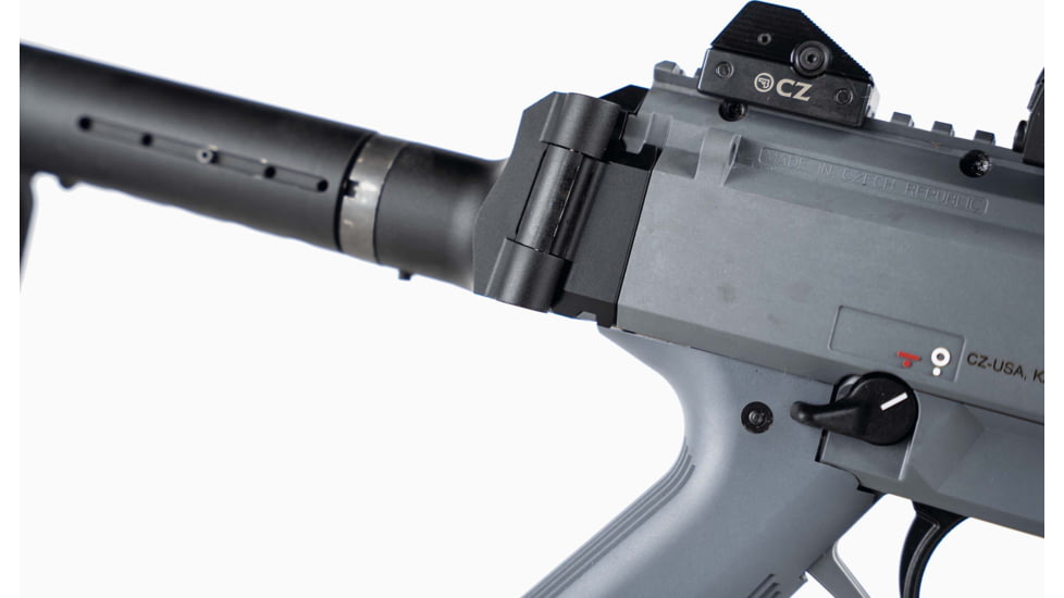 Sylvan Arms Gen2 CZ Folding Stock Adapter, Black, CZS100-V2