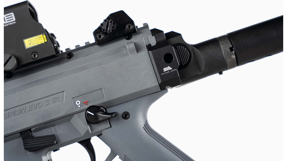 Sylvan Arms Gen2 CZ Folding Stock Adapter, Black, CZS100-V2