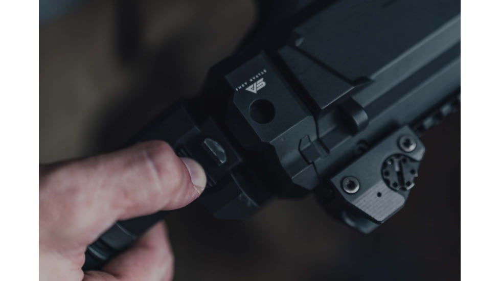 Sylvan Arms Gen2 CZ Folding Stock Adapter, Black, CZS100-V2