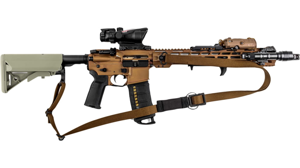T10 Complete Modular OperatorS System - Alpha Sling Coyote Brown, Swinger Stock Foliage Green, Mil-Spec, CMOS-ASL-COY-SWST-FOL