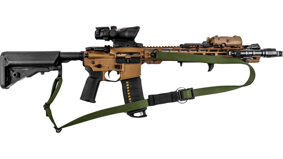 T10 Complete Modular OperatorS System - Alpha Sling Olive Drab, Swinger Stock Black, Mil-Spec, CMOS-ASL-ODG-SWST-BLK