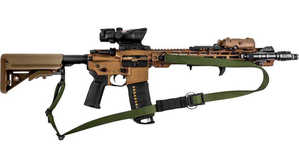 T10 Complete Modular OperatorS System - Alpha Sling Olive Drab, Swinger Stock Coyote Brown, Mil-Spec, CMOS-ASL-ODG-SWST-COY
