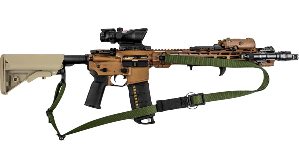 T10 Complete Modular OperatorS System - Alpha Sling Olive Drab, Swinger Stock Flat Dark Earth, Mil-Spec, CMOS-ASL-ODG-SWST-FDE