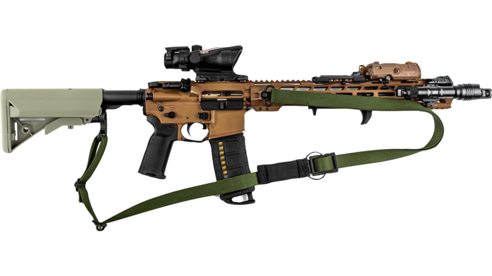 T10 Complete Modular OperatorS System - Alpha Sling Olive Drab, Swinger Stock Foliage Green, Mil-Spec, CMOS-ASL-ODG-SWST-FOL