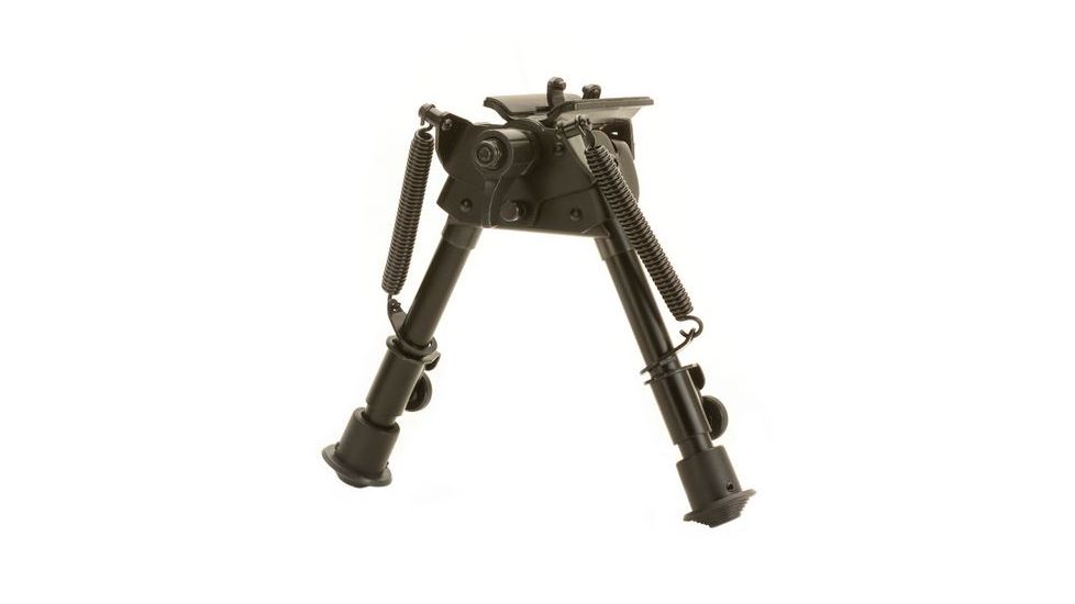 Tac Shield Heavy Duty Bi-pod Pivot Adjustable 6in.-9in., Matte Black T9501P