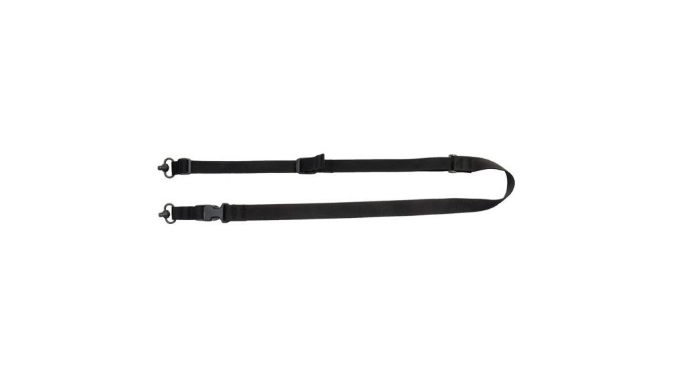 Tac Shield Sling Tactical 2-point Qd W/fast Adjust Black