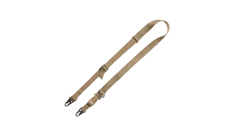 Tac Shield Warrior Sling 2 in1 Web with Fast Adj.HK with Silencer, Coyote, T6027CY