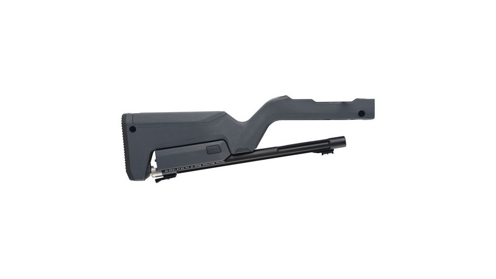 Tactical Solutions Takedown Barrel / Stock Combo, Matte Black with Gray Backpacker, TDC-MB-B-GRY