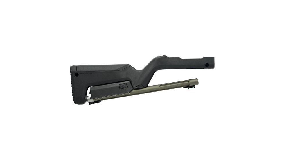Tactical Solutions Takedown Barrel / Stock Combo, Matte OD Green with Black Backpacker, TDC-MOD-B-BLK
