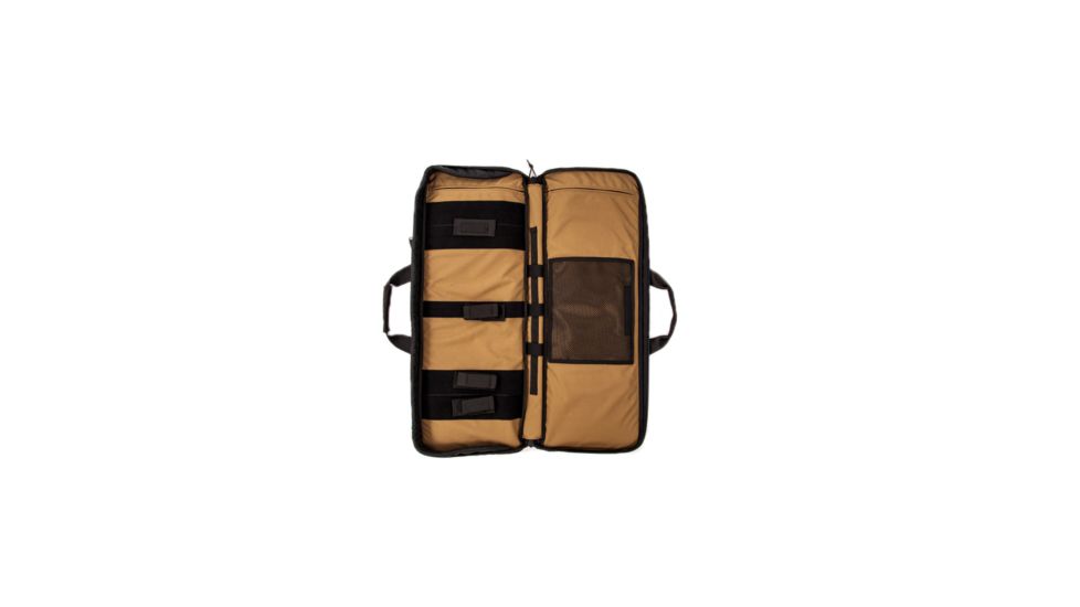 Tactical Tailor Covert Carry Case 36'' Double Rifle, Black/Coyote Brown, 46053-2-14