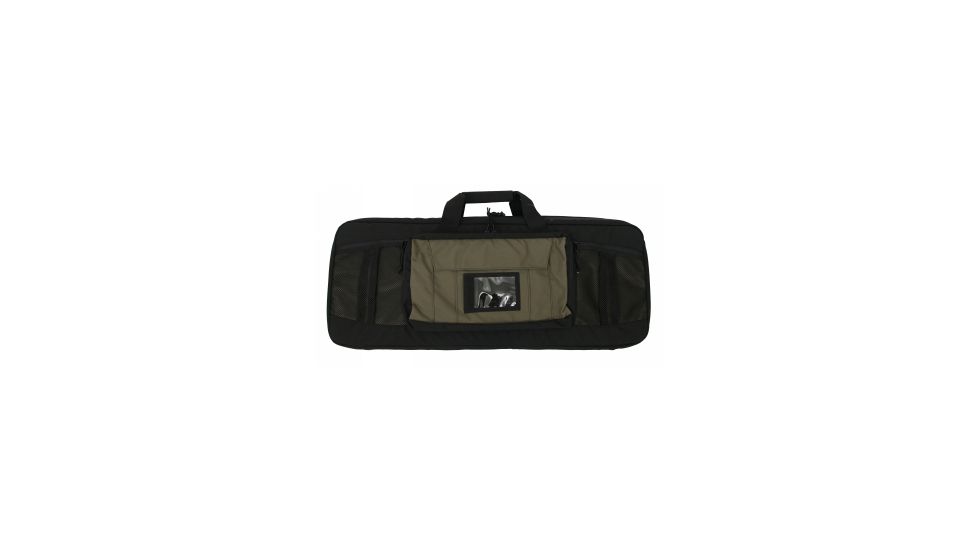 Tactical Tailor Covert Carry Case 36 Double Rifle, Black/Ranger Green, 46053-2-6