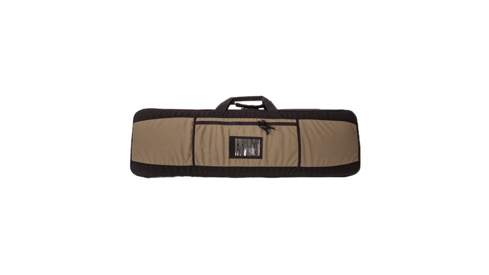 Tactical Tailor Covert Carry Case 44'' Single Rifle, Black/Ranger Green, 46052-2-6
