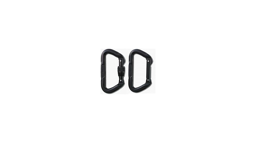 Tactical Assault Gear KONG Locking Carabiner Black KCB1BK