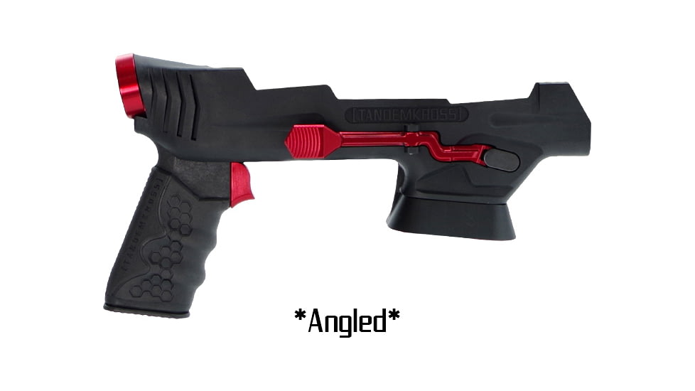TANDEMKROSS Upriser Chassis For Ruger PC Carbine Angled, Red, TK28N0370RAN1