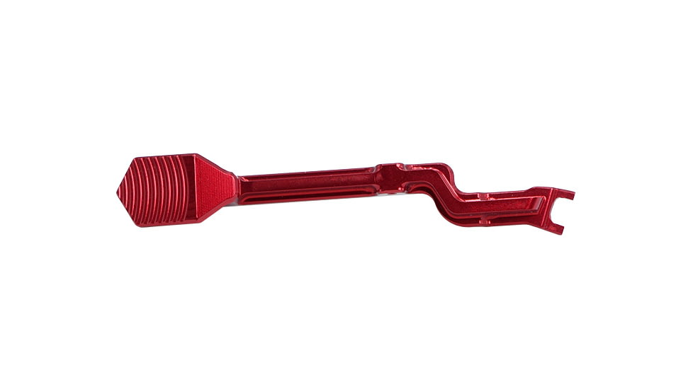 TANDEMKROSS Upriser Chassis For Ruger PC Carbine Angled, Red, TK28N0370RAN1