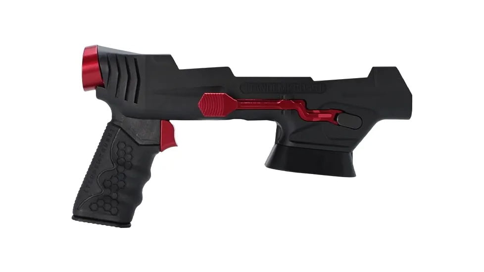 TANDEMKROSS Upriser Chassis For Ruger PC Carbine Straight, Red, TK28N0370RST1