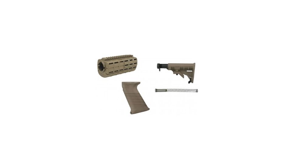 Tapco Intrafuse Ar-15 Stock Set,de - ZSTK09161 DARK EARTH