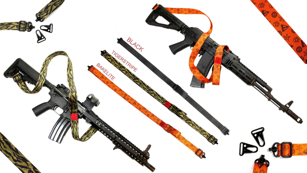 Tdi Arms 2 Points Quick Detachet Sling, Tiger Stripe, Medium, TPS2-Tiger Stripe