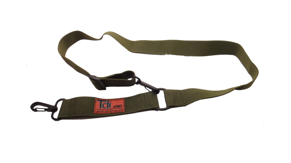 Tdi Arms Integrated One/Two Points Sling, Green, Medium, HFS-G