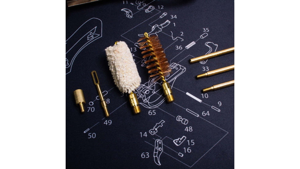 TekMat 12-Gauge 8-piece Shotgun Cleaning Kit, TEK-CK-12GAUGE