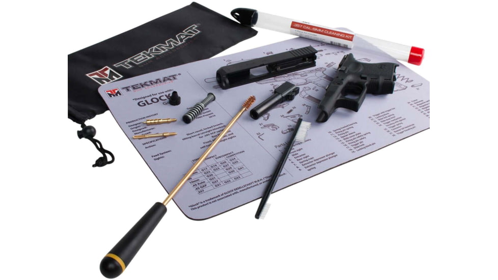 TekMat .357cal/9mm Handgun Cleaning Kit, TEK-CK-357