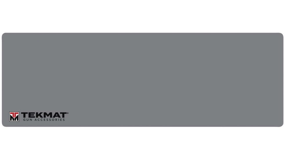 TekMat 36in Printed Gun Cleaning Mat Logo, Grey, TEK-36-TMLOGO-GY