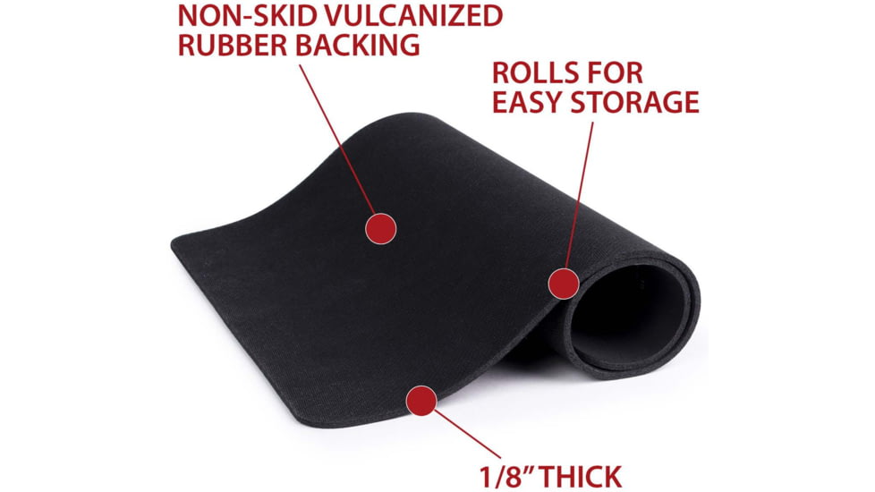 TekMat 36in Printed Gun Cleaning Mat M1 Garand, Black, TEK-36-M1GARAND-BK