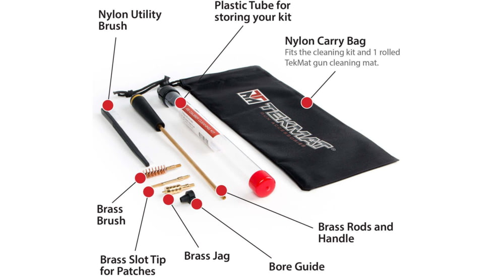 TekMat .45cal Handgun Cleaning Kit, TEK-CK-45