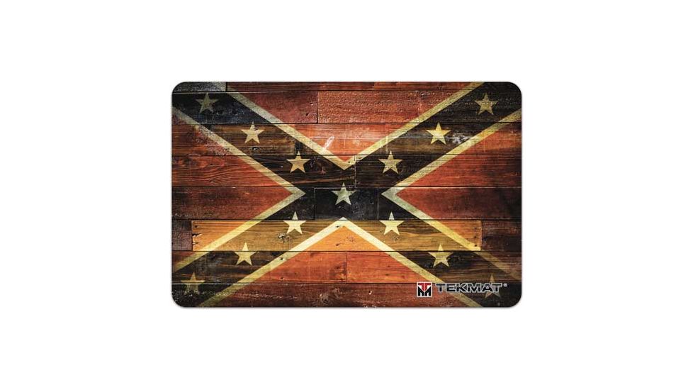 Tekmat Armorers Bench Mat 11''x17'' Confederate Flag
