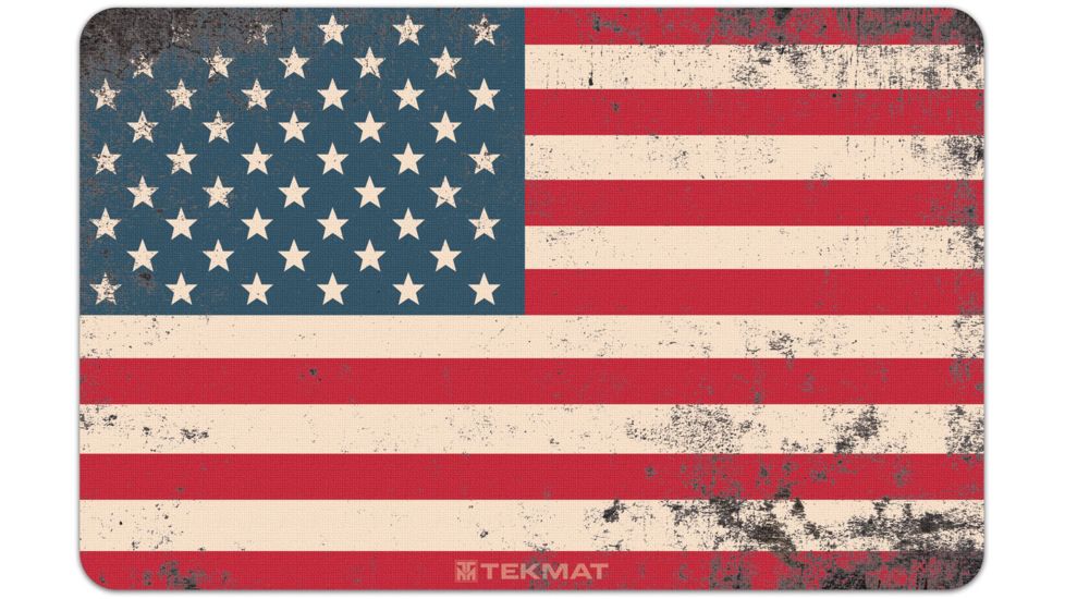 TekMat Old Glory - American Flag Gun Cleaning Mat, 11 x 17, TEK17USFLAG01