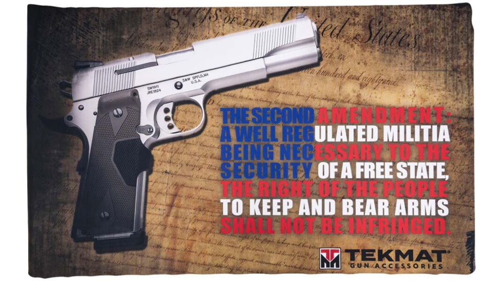 TekMat Right to Bear Arms 42 in Gun Clean Mats, TEK-42-2AMEND