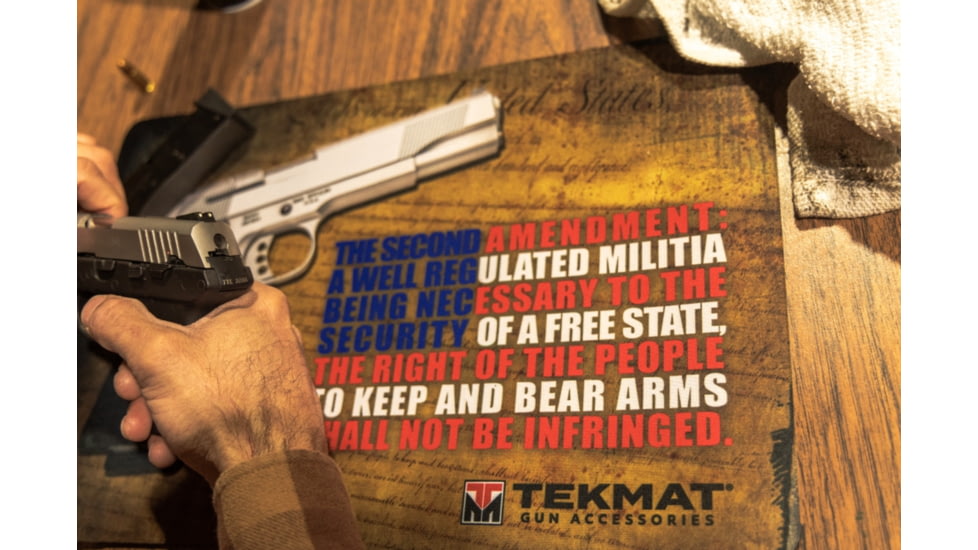 TekMat Right to Bear Arms 42 in Gun Clean Mats, TEK-42-2AMEND