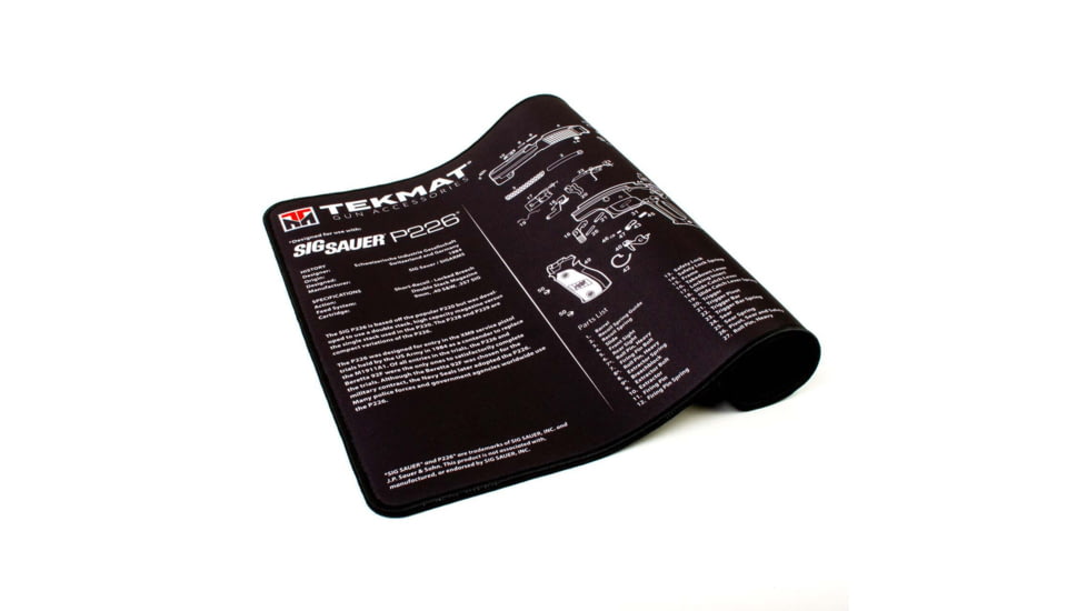 TekMat Ultra 20 - Sig Sauer P226 Gun Cleaning Mat, Black, TEK-20-SIGP226